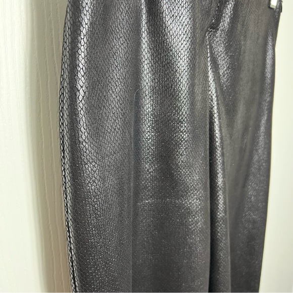 Blank NYC Black Faux Leather Textured Leggings Size 29 NWT - Picture 3 of 7